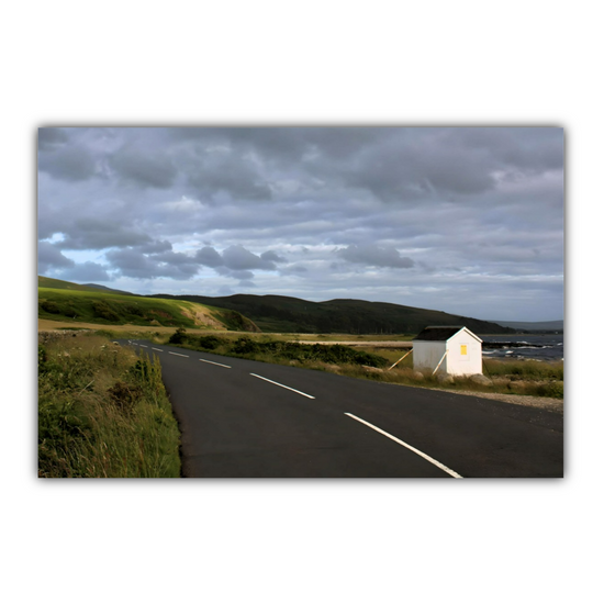 Canvas Art. Scottish Landscapes & Seascapes. Pirnmill & Imachar. Isle of Arran. Scotland.