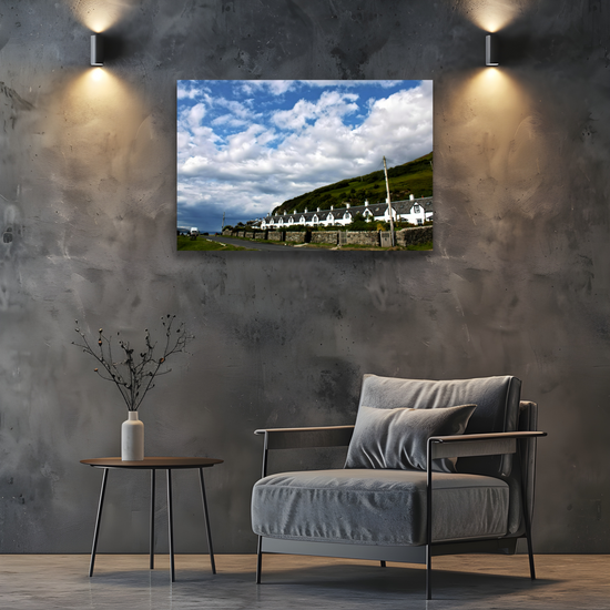 Canvas Art. Scottish Landscapes & Landmarks. Twelve Apostles. Catacol. Isle of Arran. Scotland.