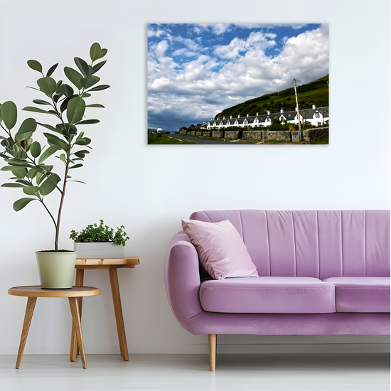 Canvas Art. Scottish Landscapes & Landmarks. Twelve Apostles. Catacol. Isle of Arran. Scotland.