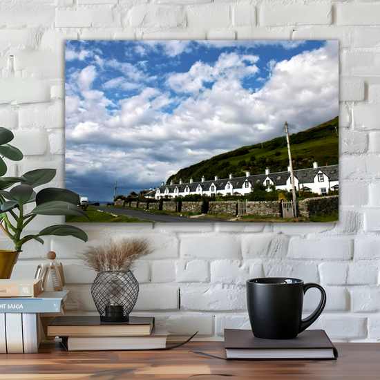 Canvas Art. Scottish Landscapes & Landmarks. Twelve Apostles. Catacol. Isle of Arran. Scotland.