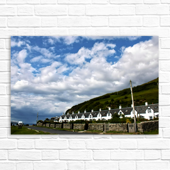 Canvas Art. Scottish Landscapes & Landmarks. Twelve Apostles. Catacol. Isle of Arran. Scotland.