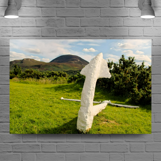 Canvas Art. Scottish Landscapes & Seascapes. Catacol. Isle of Arran. Scotland.