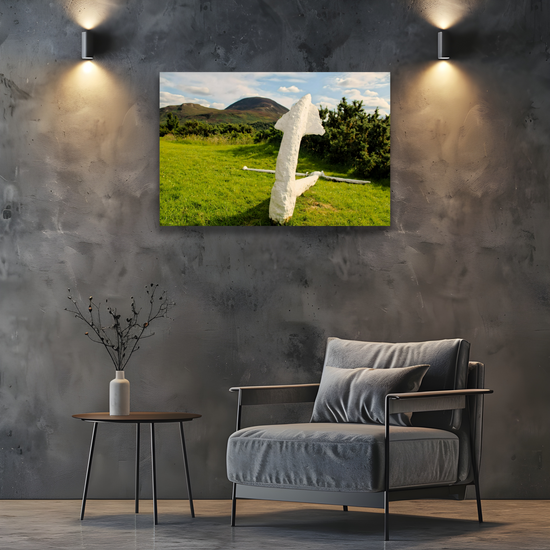 Canvas Art. Scottish Landscapes & Seascapes. Catacol. Isle of Arran. Scotland.