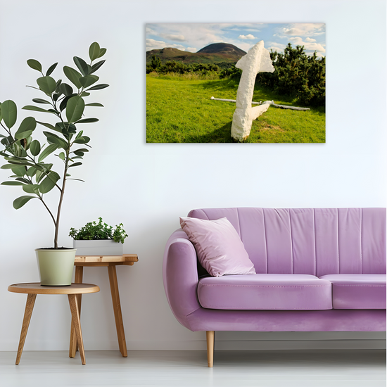 Canvas Art. Scottish Landscapes & Seascapes. Catacol. Isle of Arran. Scotland.
