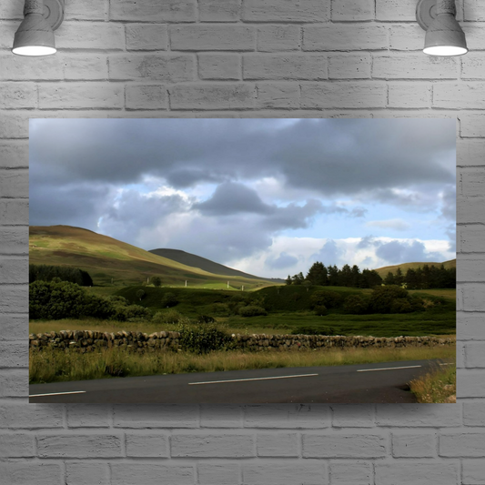 Canvas Art. Scottish Landscapes & Seascapes. Pirnmill & Imachar. Isle of Arran. Scotland.