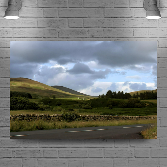 Canvas Art. Scottish Landscapes & Seascapes. Pirnmill & Imachar. Isle of Arran. Scotland.
