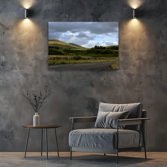 Canvas Art. Scottish Landscapes & Seascapes. Pirnmill & Imachar. Isle of Arran. Scotland.