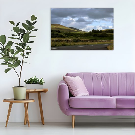 Canvas Art. Scottish Landscapes & Seascapes. Pirnmill & Imachar. Isle of Arran. Scotland.