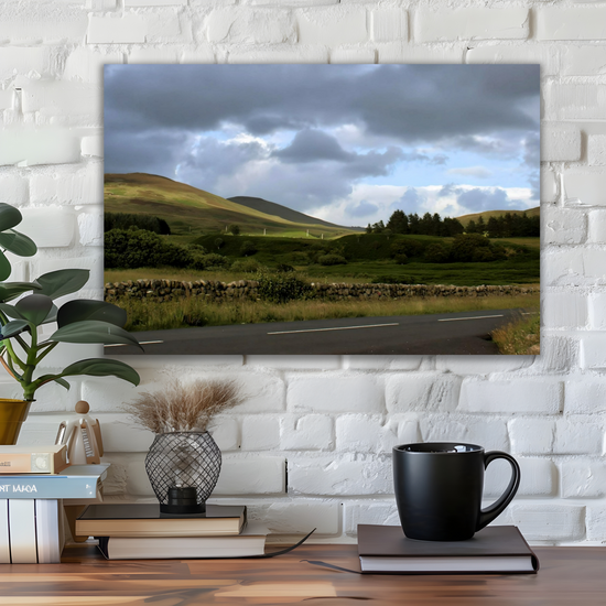 Canvas Art. Scottish Landscapes & Seascapes. Pirnmill & Imachar. Isle of Arran. Scotland.