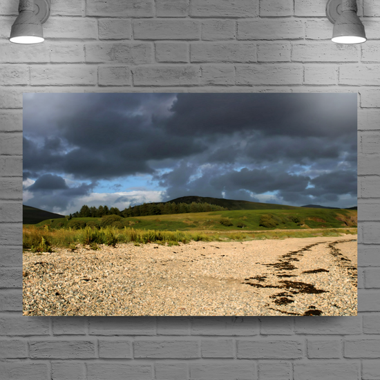Canvas Art. Scottish Landscapes & Seascapes. Pirnmill & Imachar. Isle of Arran. Scotland.