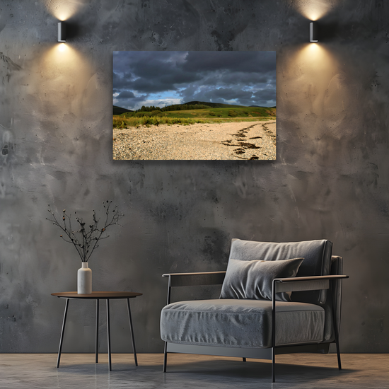 Canvas Art. Scottish Landscapes & Seascapes. Pirnmill & Imachar. Isle of Arran. Scotland.