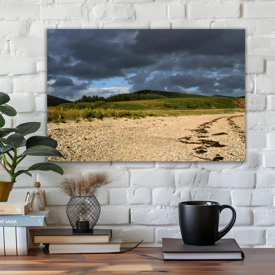Canvas Art. Scottish Landscapes & Seascapes. Pirnmill & Imachar. Isle of Arran. Scotland.