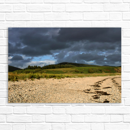 Canvas Art. Scottish Landscapes & Seascapes. Pirnmill & Imachar. Isle of Arran. Scotland.