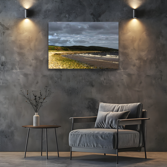 Canvas Art. Scottish Landscapes & Seascapes. Pirnmill & Imachar. Isle of Arran. Scotland.