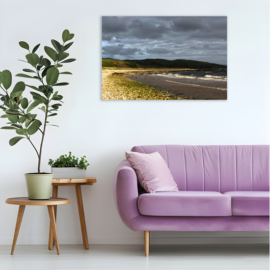 Canvas Art. Scottish Landscapes & Seascapes. Pirnmill & Imachar. Isle of Arran. Scotland.