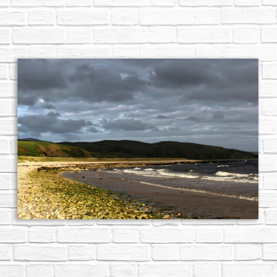Canvas Art. Scottish Landscapes & Seascapes. Pirnmill & Imachar. Isle of Arran. Scotland.