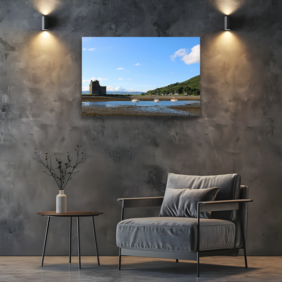 Canvas Art. Scottish Landscapes & Seascapes. Lochranza. Isle of Arran. Scotland.
