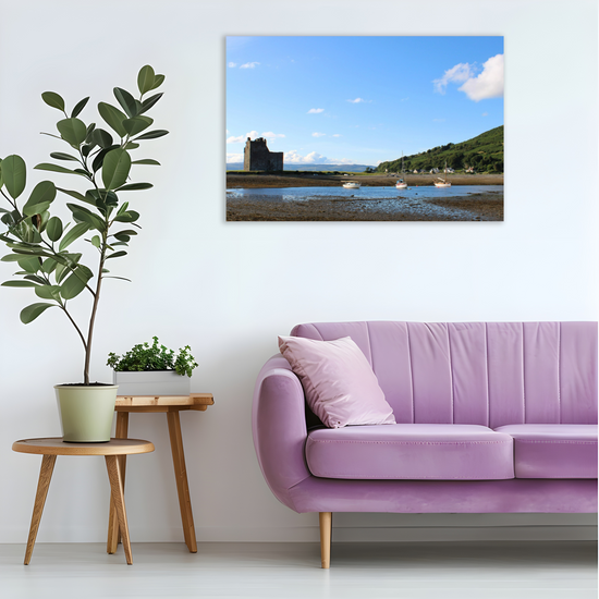 Canvas Art. Scottish Landscapes & Seascapes. Lochranza. Isle of Arran. Scotland.