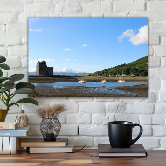 Canvas Art. Scottish Landscapes & Seascapes. Lochranza. Isle of Arran. Scotland.