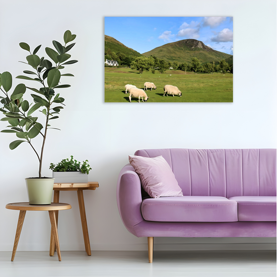 Canvas Art. Scottish Landscapes & Nature. Lochranza. Isle of Arran. Scotland.