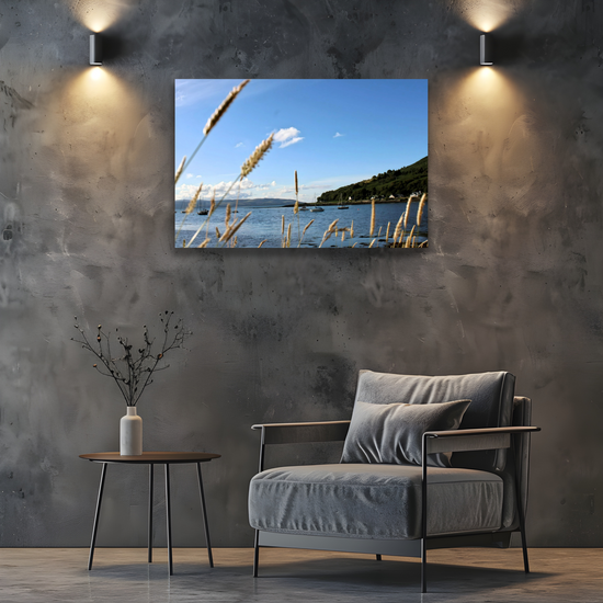 Canvas Art. Scottish Landscapes & Seascapes. Lochranza. Isle of Arran. Scotland.