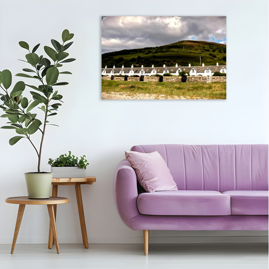 Canvas Art. Scottish Landscapes & Seascapes. Twelve Apostles. Catacol. Isle of Arran. Scotland.