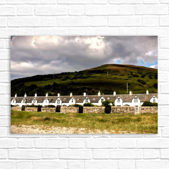 Canvas Art. Scottish Landscapes & Seascapes. Twelve Apostles. Catacol. Isle of Arran. Scotland.