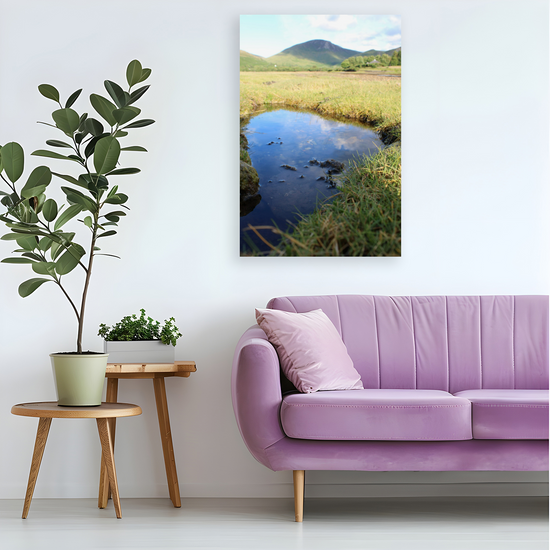 Canvas Art. Scottish Landscapes & Seascapes. Lochranza. Isle of Arran. Scotland.