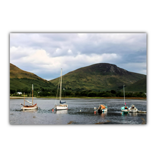 Canvas Art. Scottish Landscapes & Seascapes. Lochranza. Isle of Arran. Scotland.