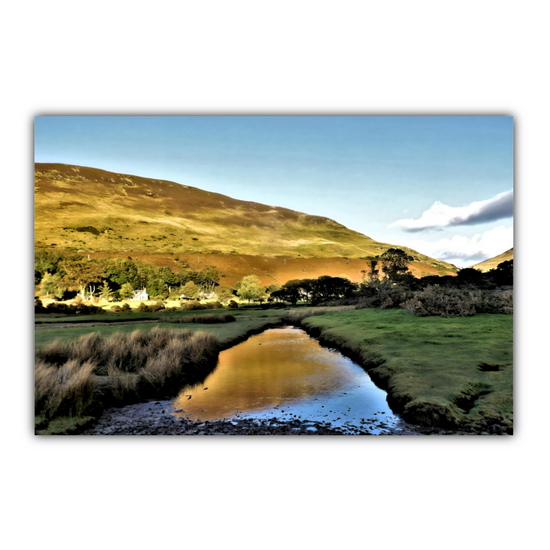 Canvas Art. Scottish Landscapes & Seascapes. Lochranza. Isle of Arran. Scotland.