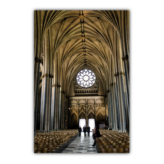 Canvas Art. English Cityscapes & Landmarks. Bristol Cathedral. England.