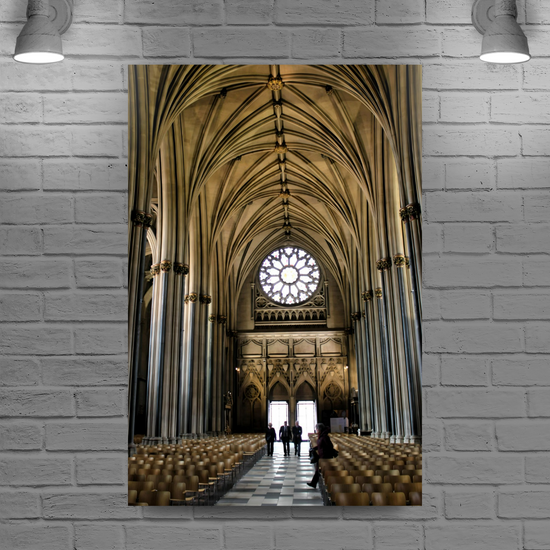 Canvas Art. English Cityscapes & Landmarks. Bristol Cathedral. England.