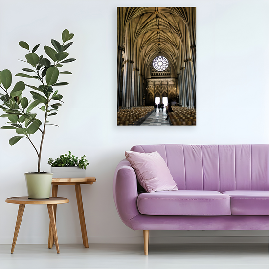 Canvas Art. English Cityscapes & Landmarks. Bristol Cathedral. England.