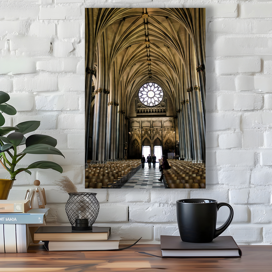 Canvas Art. English Cityscapes & Landmarks. Bristol Cathedral. England.