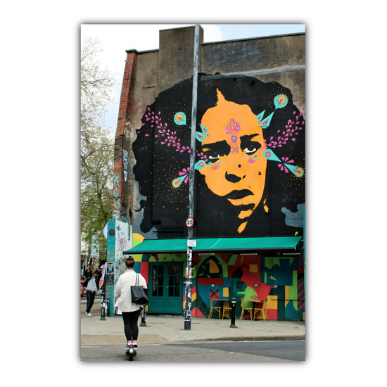 Canvas Art. English Cityscapes & Landmarks. Stokes Croft. Bristol. England.