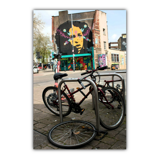 Canvas Art. Cityscapes &  Landmarks. Stokes Croft. Bristol. England.