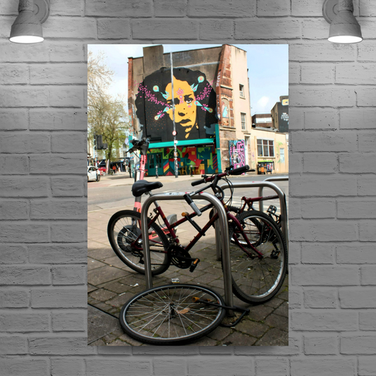 Canvas Art. Cityscapes &  Landmarks. Stokes Croft. Bristol. England.