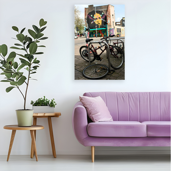 Canvas Art. Cityscapes &  Landmarks. Stokes Croft. Bristol. England.