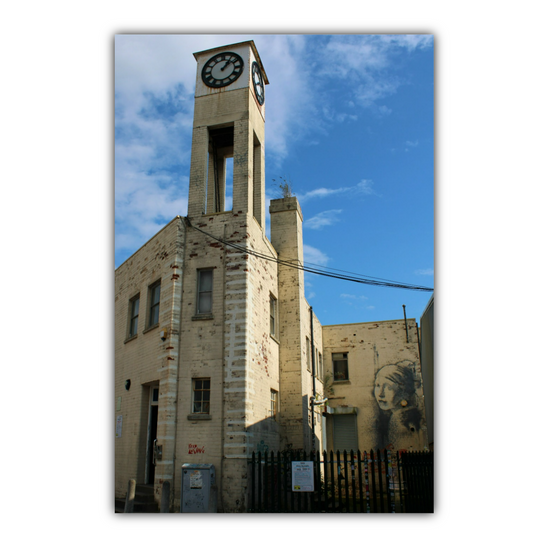 Canvas Art. Cityscapes & Landmarks. Banksy Trail. Bristol Harbour. England.