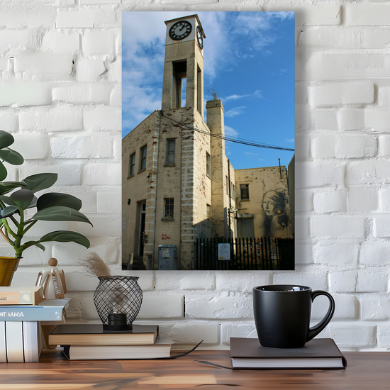 Canvas Art. Cityscapes & Landmarks. Banksy Trail. Bristol Harbour. England.