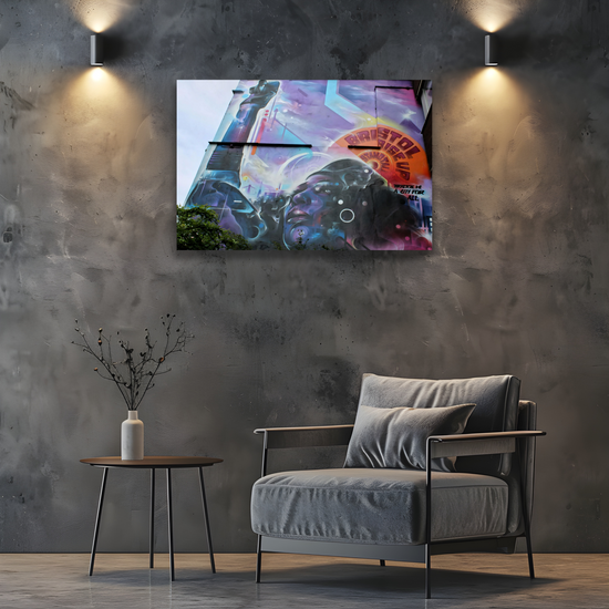 Canvas Art. English Cityscapes & Landmarks. Stokes Croft. Bristol. England.