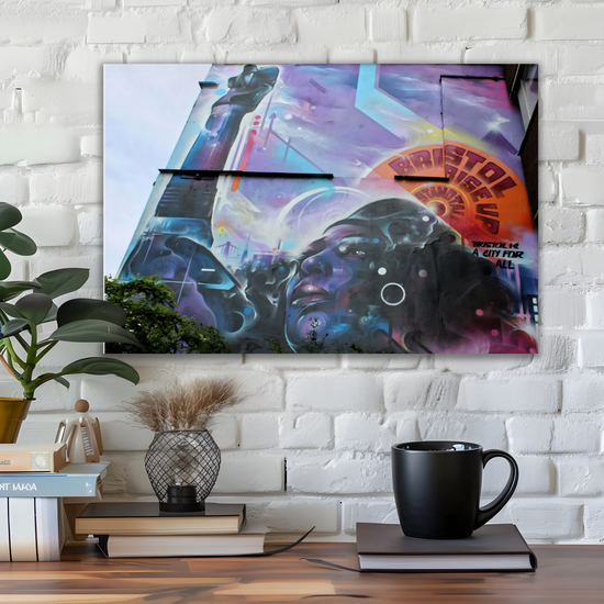 Canvas Art. English Cityscapes & Landmarks. Stokes Croft. Bristol. England.