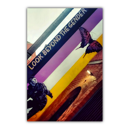 Canvas Art. English Cityscapes & Landmarks. Stokes Croft. Bristol. England.