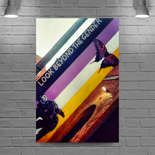 Canvas Art. English Cityscapes & Landmarks. Stokes Croft. Bristol. England.