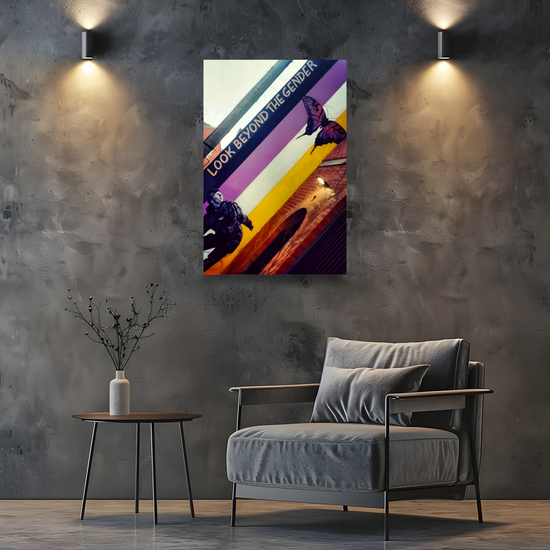 Canvas Art. English Cityscapes & Landmarks. Stokes Croft. Bristol. England.