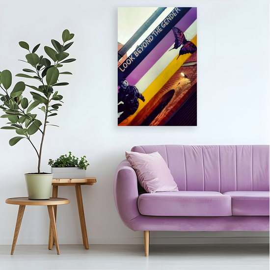 Canvas Art. English Cityscapes & Landmarks. Stokes Croft. Bristol. England.