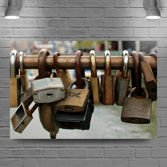 Canvas Art. English Cityscapes & Landmarks. Pero's Bridge. Bristol. England.