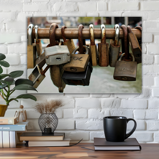 Canvas Art. English Cityscapes & Landmarks. Pero's Bridge. Bristol. England.