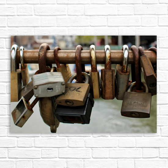 Canvas Art. English Cityscapes & Landmarks. Pero's Bridge. Bristol. England.