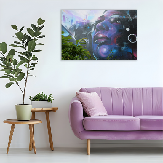 Canvas Art. English Cityscapes & Landmarks. Stokes Croft. Bristol. England.